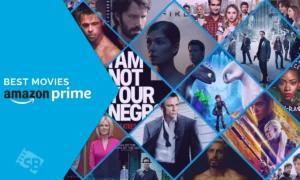 Amazon Prime logo and movies