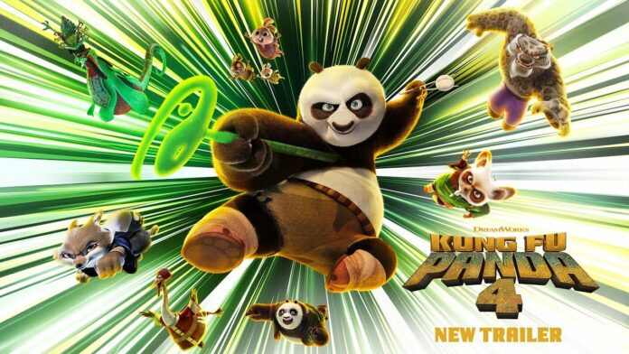 Kung Fu Panda 4 official poster